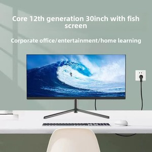 Monitor de 30 Pulgadas para Computadora, Pantalla 16:9 <span class=keywords><strong>2560x1080</strong></span> Ultra Nítida, Intel Core I7, 16GB DDR4, 512GB SSD + HDD, Altavoz, para Negocios - Product Image 1