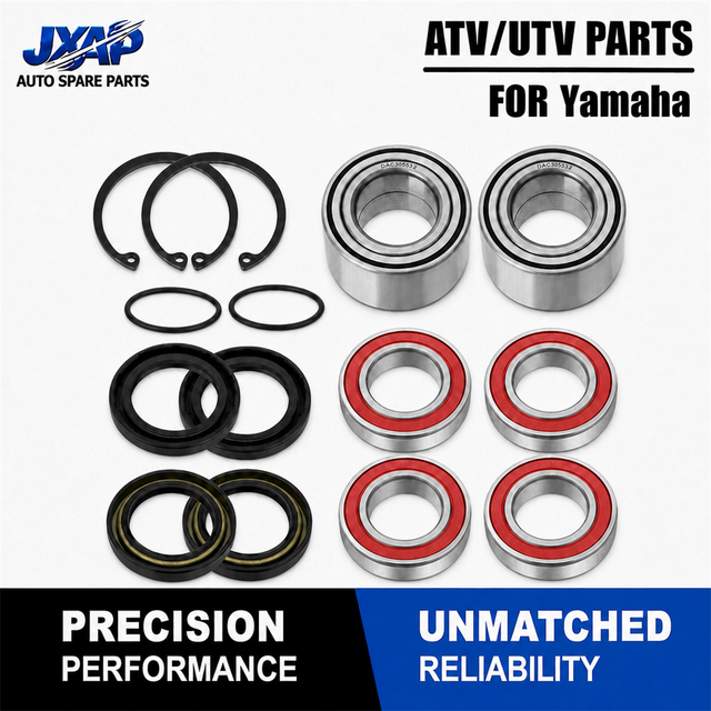 JXAP for Yamaha Grizzly 350 400 450 Kodiak 400 450 ATV UTV 93305-00602-00 Front & Rear Wheel Bearing Seals Kit