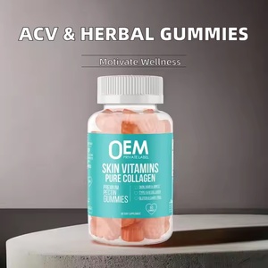 OEM/ODM nhãn hiệu riêng Gummies khỏe mạnh: Giấm táo, rong biển, Ashwagandha, cơm cháy và biotin - Product Image 4