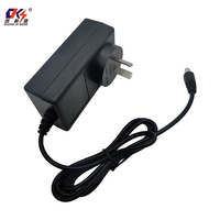 Adaptateur secteur mural AC/DC personnalisable CKS, alimentation 12V 3A avec prise AR pour lampe à ongles, lampe de bureau, stéréo – Approvisionnement direct usine