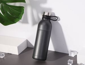 Custom Acacia Lids Insulated Double Wall Small Mouth 18/8 Stainless Steel Vacuum <b>Flask</b> Water <b>Bottle</b> - Product Image 6