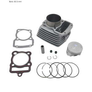 ชุดกระบอกสูบและลูกสูบ Loncin CGP250 ขนาด 65.5 มม. รูกระบอกสูบ 15 มม. สำหรับซ่อมบำรุงเครื่องยนต์มอเตอร์ไซค์ - Product Image 1