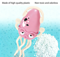 Jouet électrique en plastique pieuvre magique dansante pour enfants - Jouet anti-stress à tirer et ramper pour les nouveautés personnalisées