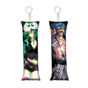 18 Design 15*5cm Mini Dakimakura Oreiller Porte-clés pour les fans de <span class=keywords><strong>BLEACH</strong></span> Kurosaki ichigo Inoue Orihime <span class=keywords><strong>Ishida</strong></span> Uryuu Sado Yasutora - Product Image 5