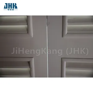 Produsen kualitas JHK-B06 pintu interior dengan pintu komposit harga panel louver pintu mdf