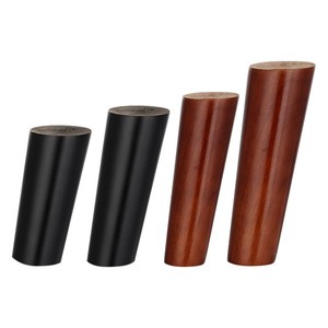 Pieds de meubles en bois massif T50, style moderne et simple, couleur naturelle, pour armoires, canapés, tables, support de hauteur accrue - Product Image 3