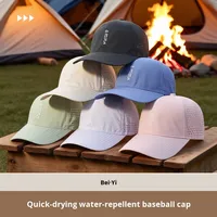 Gorra de béisbol con visera de secado rápido para hombres y mujeres, deportes al aire libre, protección solar, sombrilla, sombrero personalizado al por mayor para cabeza grande