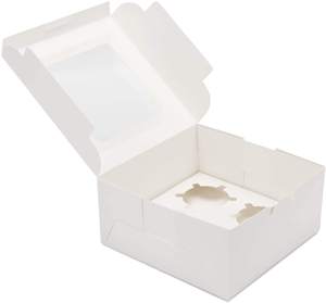 كعك كعك بويتي 4 تروس ، بويتي كب كيك Avec Fenetre Transparente Et Autocollants - Product Image 3