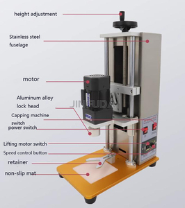 Bán tự động điện máy tính để bàn chai nhựa Twist Off capper nắp bìa Sealer Máy Vít Máy đóng nắp - Product Image 3