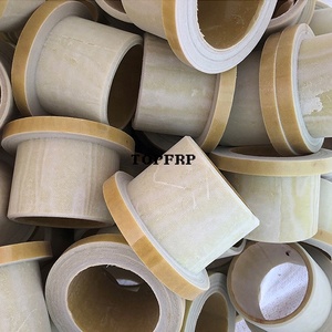 China Processable Yellow Epoxy <b>Resin</b> Fiberglass Insulating Tube - Product Image 2