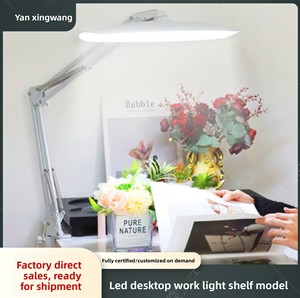 Lámpara de Trabajo LED <span class=keywords><strong>Mercado</strong></span> <span class=keywords><strong>Libre</strong></span>, Luz Fría, <span class=keywords><strong>con</strong></span> Clip, Plegable, para Salón de Belleza, Protección Ocular, Interruptor de Botón, 5-10 - Product Image 2