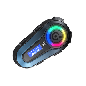 Q08 Max không thấm nước BT 5.3 LCD hiển thị âm nhạc chia sẻ hai người Mũ bảo hiểm <span class=keywords><strong>intercom</strong></span> Blue tooth Interphone Tai nghe cho xe máy - Product Image 1