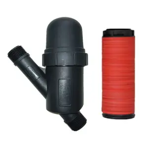 Thread Y Type Drip Irrigation Sand Filters Plastic Metal Mesh Screen Water Filter For Sale