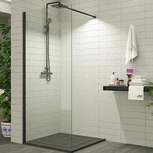 günstige Badduschkabine kleines Duschzimmer zweiseitiges Duschgerüst