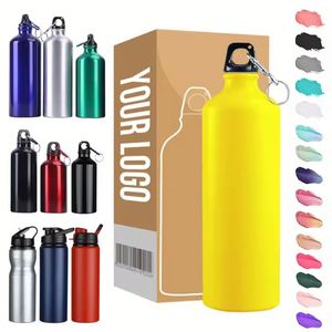 Custom Logo Printed Drink Aluminium Alloy Promotion Corporate Activity Business <b>Gift</b> Outdoor Sport Water <b>Bottle</b> - Product Image 3