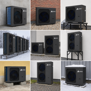 Pompe à chaleur monobloc air-<span class=keywords><strong>eau</strong></span> R32 de 10,5 kW, 12 kW, 15 kW, 18 kW pour chauffage rapide en hiver, idéale pour le chauffage au sol - Product Image 4