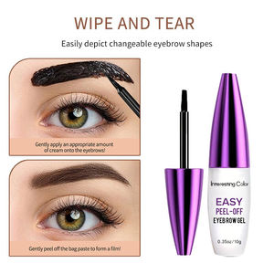 Gel Sourcils Semi-Permanent Effet Peel-Off OEM – Teinture Longue Durée Jusqu'à 5 Jours – Application et Retrait Faciles – Couleurs Personnalisées Marque Privée – Emballage Personnalisé - Product Image 4