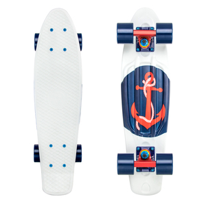 <span class=keywords><strong>Skateboard</strong></span> cruiser in plastica per pesci con grande ruota a LED da 22 pollici per bambini - Product Image 1