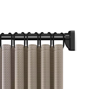<span class=keywords><strong>Tringle</strong></span> à suspendre rétractable moderne en acier inoxydable, écologique, sans perçage, conception sans clous, accessoire de séchage de vêtements pour salon - Product Image 1
