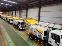 Compacteur de déchets, véhicule de transfert et de collecte, modèle 2026, version diesel 7m³, 4*2