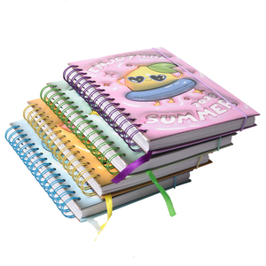 School 160 Gsm Paper Dotted <strong>Notebook</strong> A5 <strong>Printed</strong> A5 Journal Spiral <strong>Notebook</strong> Customizable Elastic Band Business Planner <strong>Custom</strong> <strong>Notebooks</strong> - Product Image 2