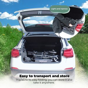 Excelente Oferta Silla de Ruedas Trasera Pequeña Española Aluminio Gris Para Exportación Mayorista - Product Image 4