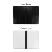 Prosub Sublimations-Journal Notizblock-Hülle Blanko A5 A6 Doppelseitiger Druck PU-Leder Sublimations-Notizbücher
