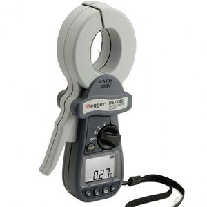 Medidor de Resistencia a Tierra Digital de Pinza MEGGER DET24C con Almacenamiento y Descarga de Datos - Product Image 1