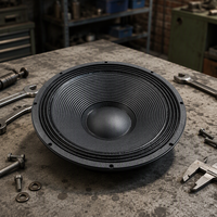 Subwoofer professionnel 18 pouces avec cône en carbone, 1000-4000W, en aluminium, pour des basses puissantes, directement de l'usine OEM