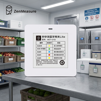 ZenMeasure Hub de Etiquetas de Temperatura Multi-Nodo con Conexión WiFi para el Seguimiento de 50 Unidades, Gateway IoT