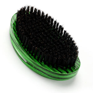 Brosses à ondulations incurvées Abeis en gros OEM pour hommes, poils de sanglier doux ou moyennement durs, brosse à ondulations 360 en bois - Product Image 5
