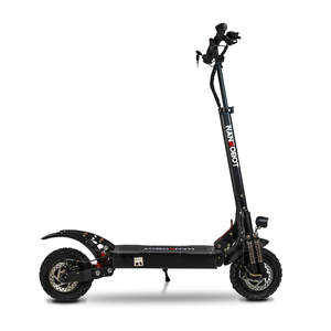 Scooter Eléctrico Plegable para Adultos con Asiento, Batería de Litio de 2000w, Portátil, Envío Gratis, <span class=keywords><strong>Nanrobot</strong></span> D4+2.0, 10 Pulgadas, 52v, Negro, Unisex - Product Image 1