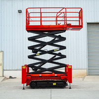 Élévateur à ciseaux électrique 4-18m Skylift aérien 6m 8m 10m 12m 14m élévateur mobile échafaudage élévateur à ciseaux hydraulique électrique