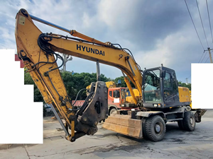 Great State a utilisé des machines d'excavatrice de roue de Hyundai 215LC-7 dans l'approvisionnement de tache en vente la machine de construction de Hyundai 215LC-7 en vente - Product Image 2