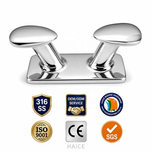 Bitta a Doppia Croce in Acciaio Inox 316 <span class=keywords><strong>per</strong></span> Uso Marino, 350mm, Accessori <span class=keywords><strong>per</strong></span> Ormeggio di Yacht, Kayak e Imbarcazioni - Product Image 1