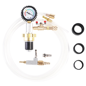 Coolant System Vacuum Refill Kit with 3 Adapters <strong>Radiator</strong> Air <strong>Bleeding</strong> <strong>Tool</strong> for Car Cooling Service - Product Image 6