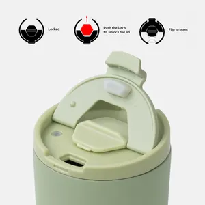 Benutzer definiertes Logo 20oz Passt in Getränke halter Doppelwandiger Vakuum-Reise becher Kaffeetasse Isolierter Edelstahl becher mit Strohhalm