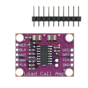 Sensor de Pesaje HX711, Adaptador de Conversión A/D de 24 bits, Placa Amplificadora de Celda de Carga, Sensores de Peso - Product Image 2