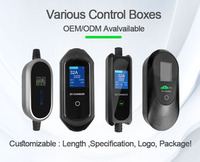 Cargador Portátil para Vehículos Eléctricos OEM ODM Tipo Pistola con Cable de 5m, 3.5kW/7kW, Carga Portátil para Vehículos Eléctricos para Empresas y Flotas de Hoteles