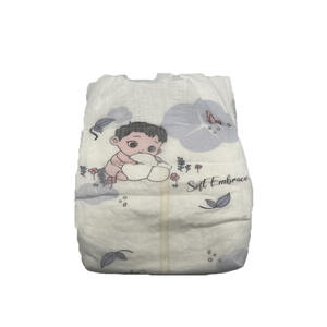 Couches jetables pour bébés et tout-petits, design de dessin animé, vente en gros OEM, couches pour nourrissons, utilisation pratique, haute absorption - Product Image 1