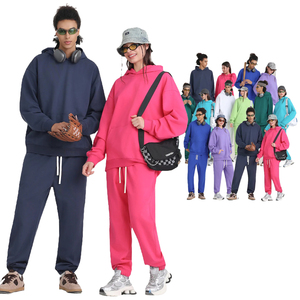 Sudadera con Capucha Extra Grande Personalizada, Unisex, Mezcla de Algodón, Felpa Francesa, Color Sólido Informal, Sudadera con Capucha y Logotipo Bordado - Product Image 2