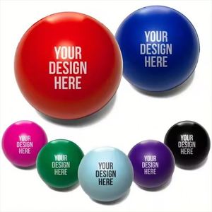 China Durable Promotional Gifts Release Pressure Toy Custom Logo Color Printing Round PU Foam Anti <b>Squeeze</b> Toys Stress <b>Ball</b> - Product Image 4