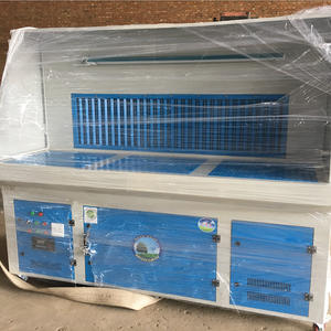 Industriële afzuigtafel voor slijpen, metaalpolijsten, stofafzuiging, stalen frame, nieuwe stofafzuiger - Product Image 5