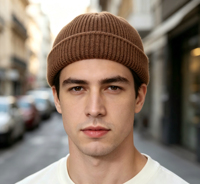 Bonnet tricoté jacquard unisexe pour adulte, personnalisable avec logo et motif, écologique, chaud, tendance, pour l'hiver, vente en gros OEM ODM
