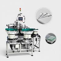 Vente directe usine : Machine d'assemblage automatique de pointes de pipettes de laboratoire jetables et de filtres, avec alimentateur vibrant