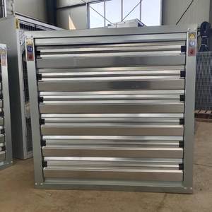 Best Selling 100 1000 1200 1350 4000 Cfm Industrial Paint Booth Auto Shutter Exhaust Fan Ventilation - Product Image 6