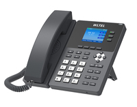 WLTEL Téléphone VoIP intelligent POE Linux V610EW avec écran LCD couleur WiFi 2.4 ''pour montage mural sur bureau