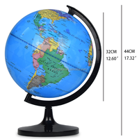 Dernière carte du monde Unique Globe géologique Globe ressources d'enseignement