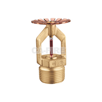 K11.2 Sprinkler anti-incendie standard à réponse rapide, ampoule en verre de 3 mm, type suspendu vertical pour la sécurité incendie des bâtiments