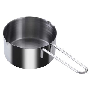 Juego de tazas medidoras de acero inoxidable, 4 piezas, resistentes al calor, para hornear, café, harina, leche en polvo - Product Image 4